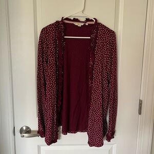 Boden Polka Dot Cardigan